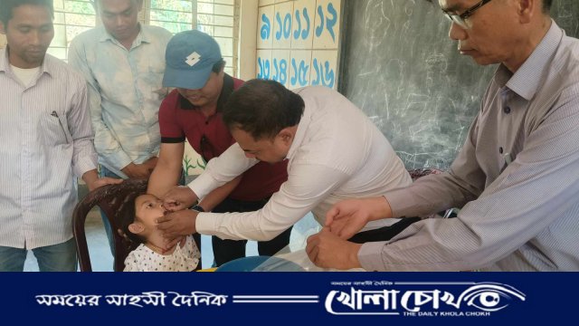 থানচিতে জাতীয় ভিটামিন 'এ' প্লাস ক্যাম্পেইন ২০২৫ শুরু