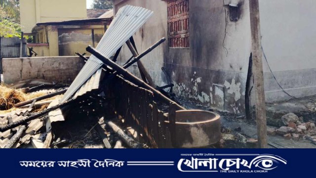 রাণীনগরে পৃথক অগ্নিকাণ্ডে ১৪ লাখ টাকার ক্ষতি, নিহত তিন গরু