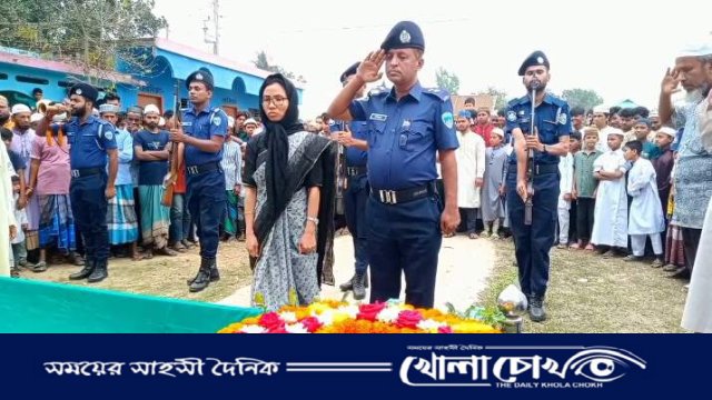 বীর মুক্তিযোদ্ধা বশির আহমেদের রাষ্ট্রীয় মর্যাদায় দাফন সম্পন্ন